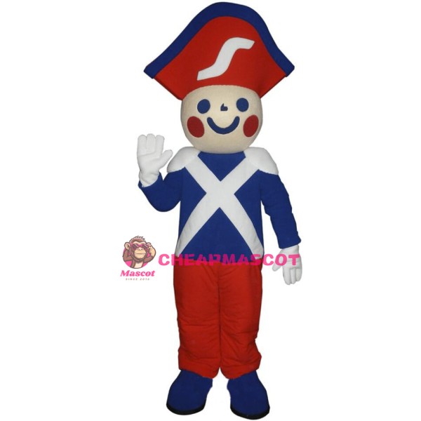 Soldier Mascot Costume