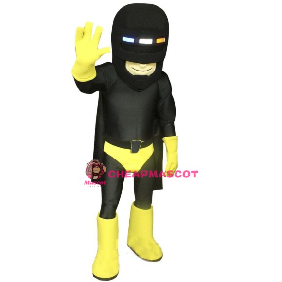 Super Hero Police Mascot Costume