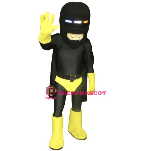 Super Hero Police Mascot Costume
