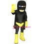 Super Hero Police Mascot Costume