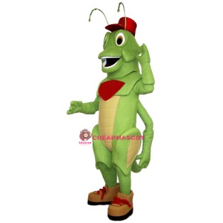Grasshopper Mascot Costume