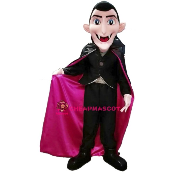 Dracula Vampire Mascot Costume