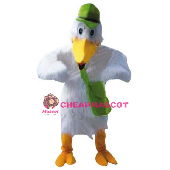 Cute Stork Mascot Costume