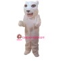 White Lightweight Tiger Mascot Costume