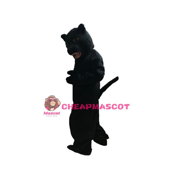Fierce Black Panther Mascot Costume