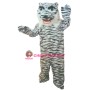 White Bengal Tiger Mascot Costume