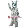 Friendly Zebra Mascot Costume