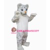 Snow Leopard Mascot Costume