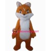 Cute Orange Fox Mascot Costume
