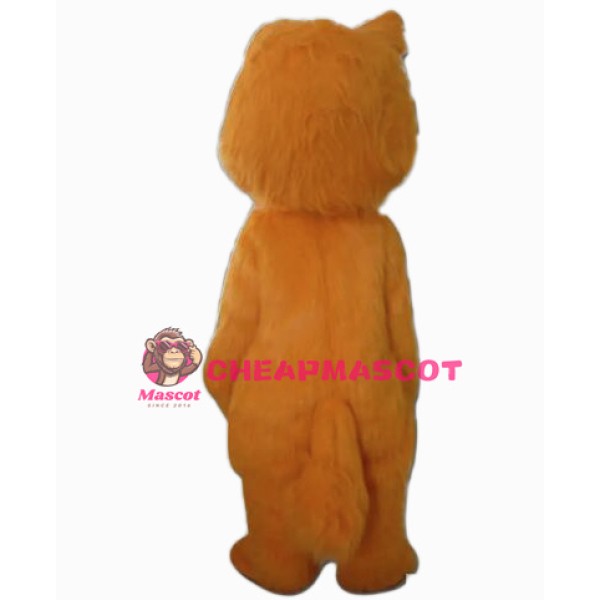 Cute Orange Fox Mascot Costume