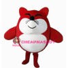 Red Mouse Mascot Costume