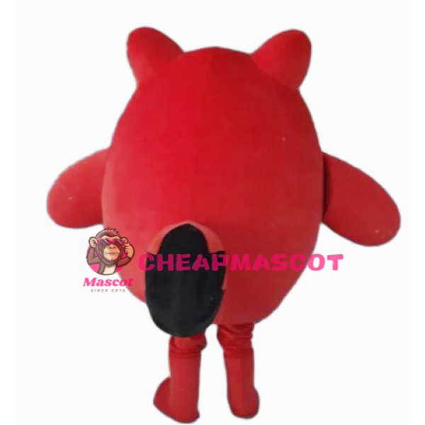 Red Mouse Mascot Costume
