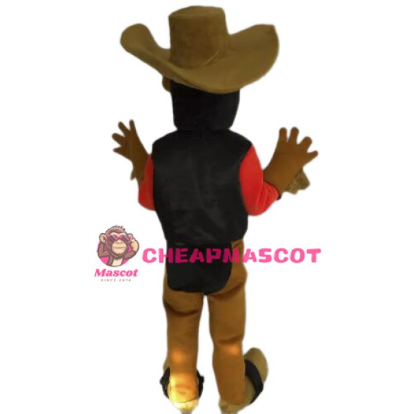 Lovely Cowboy Mascot Costume