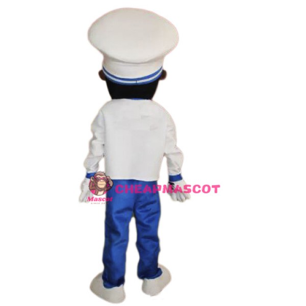 Chocolate Chef Uncle Mascot Costume