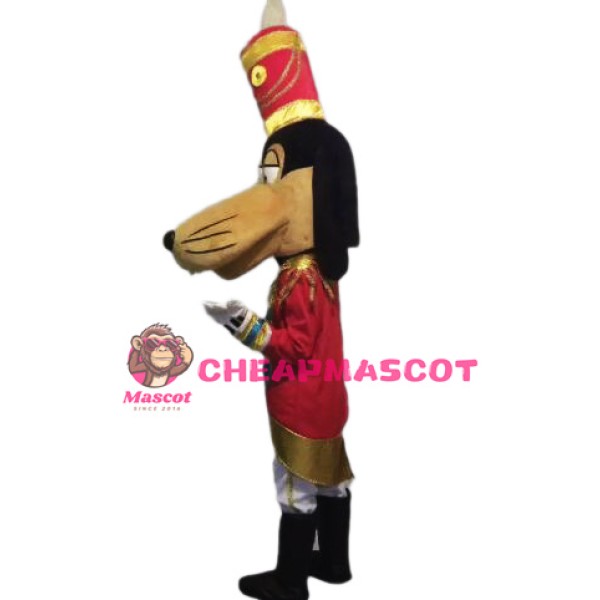 Lovely Officer Dog Mascot Costume