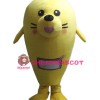 Yellow Seal Mascot Costume