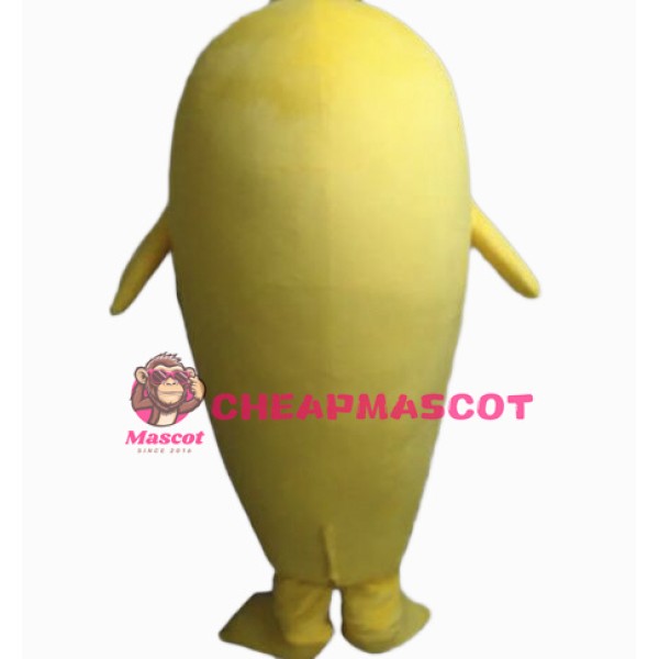 Yellow Seal Mascot Costume