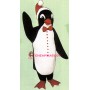 Santa Penguin Mascot Costume