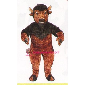 Bison Buffalo Mascot Costume