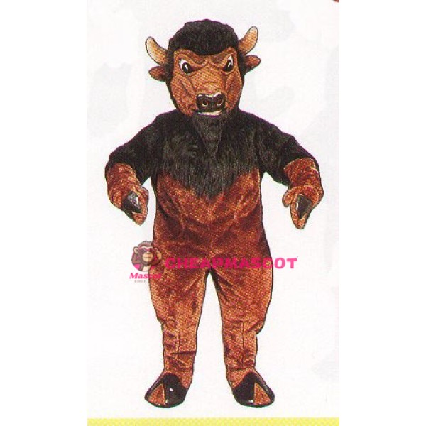 Bison Buffalo Mascot Costume