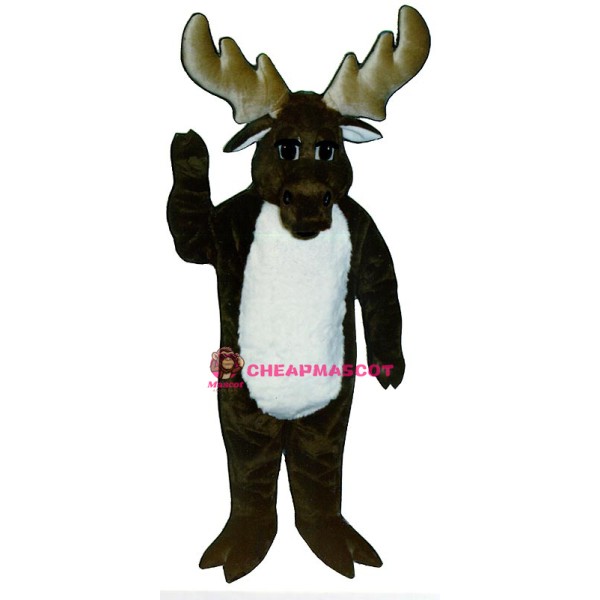 Monty Moose Mascot Costume
