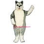 Cute Husky Mascot Costume
