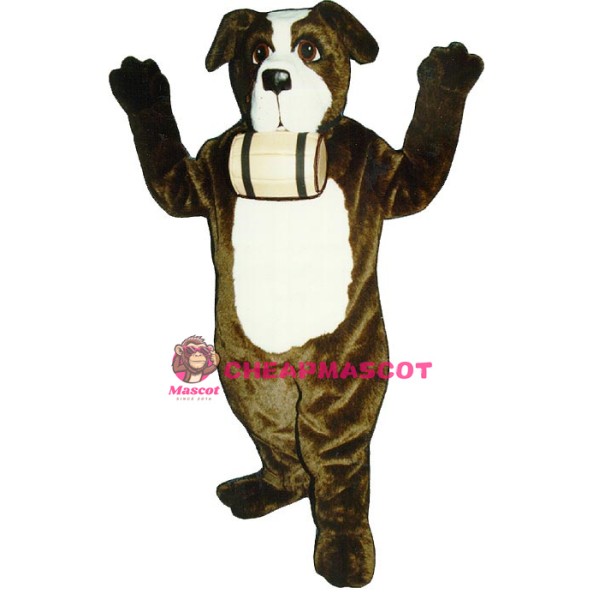 St. Bernard Dog Mascot Costume