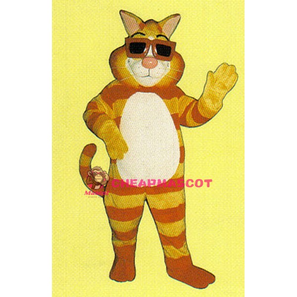 Kool Kat Mascot Costume