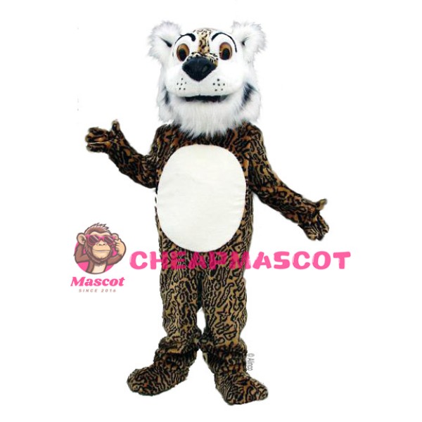 Comic Leopard Mascot Costume
