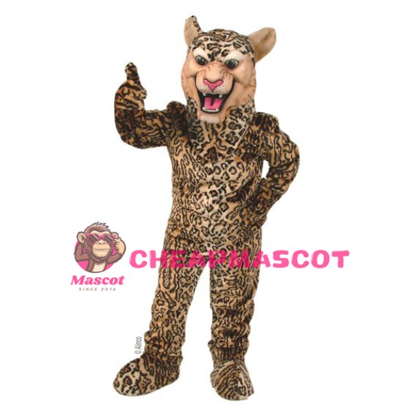 Leopard/Cheetah/Jaguar Mascot Costume