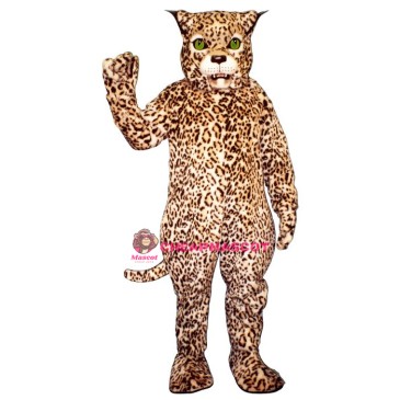 Spotted Lynx Leopard Mascot Costume