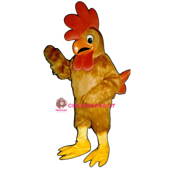 Rhode Island Red Chicken Mascot Costume