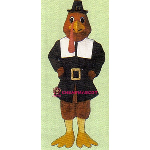 Tom Gobble Turkey Mascot Costume