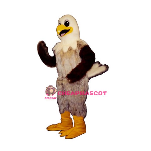 Happy Hawk Mascot Costume