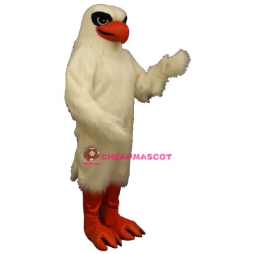 White Hawk Mascot Costume