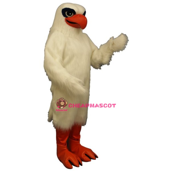 White Hawk Mascot Costume