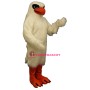 White Hawk Mascot Costume