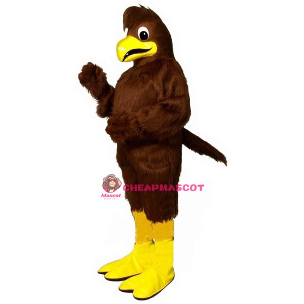 Crested Hawk Mascot Costume