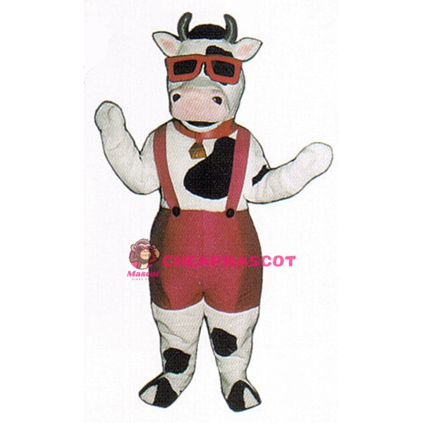 Mootown Moo Cow Mascot Costume