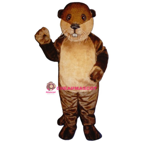 Ollie Otter Mascot Costume