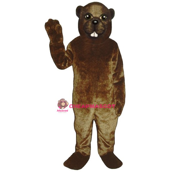 Lumberjack Beaver Mascot Costume