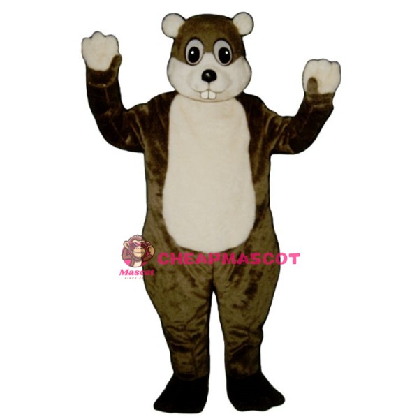 Woodchuck Beaver Mascot Costume