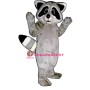 Robbie Raccoon Mascot Costume