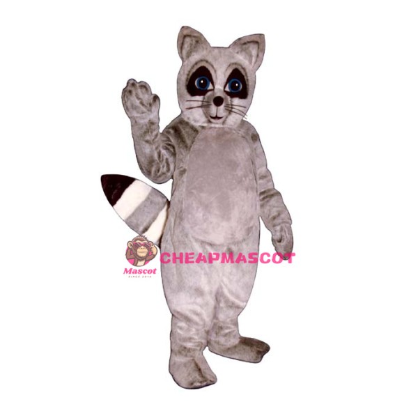 Gray Raccoon Mascot Costume