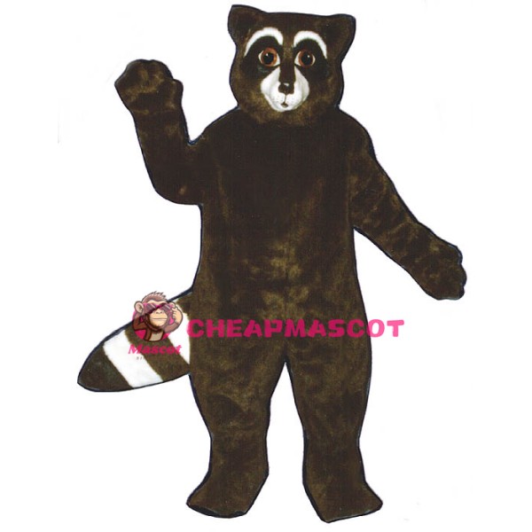 Rex Raccoon Mascot Costume