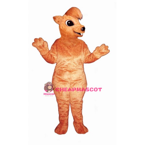 Sid Squirrel Mascot Costume