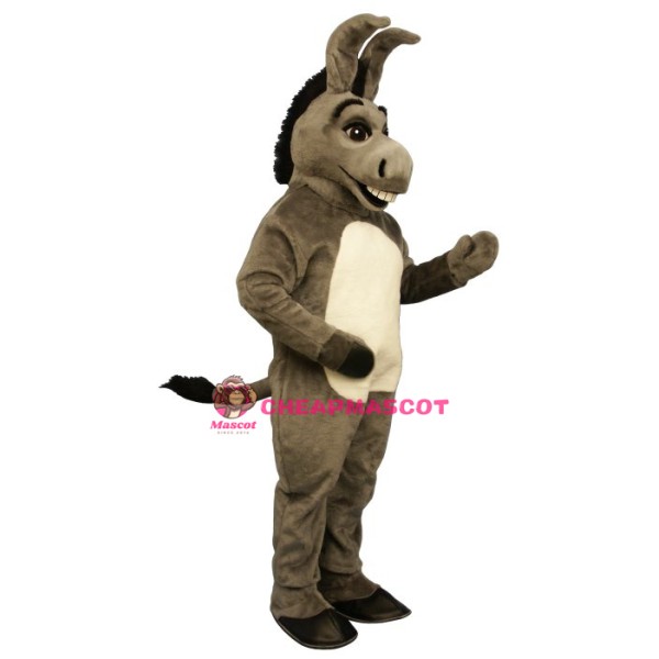 Happy Donkey Mascot Costume