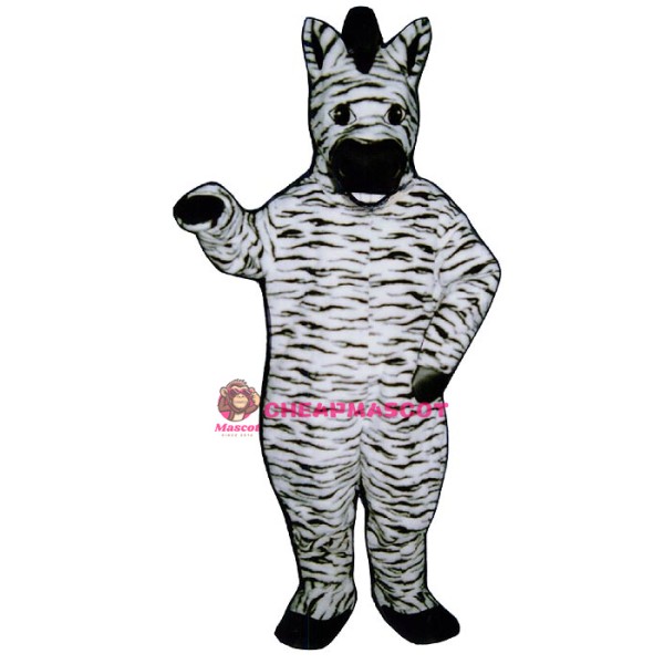 Zelda Zebra Mascot Costume