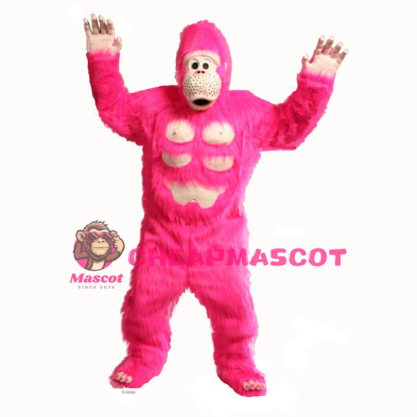 Comic Gorilla Mascot Costume