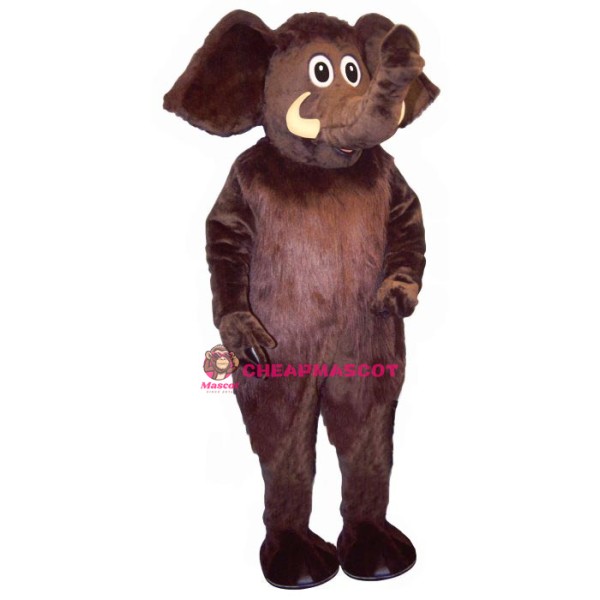 Monty Mammoth Mascot Costume